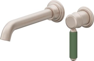 Del Mar Single Handle Lavatory Wall Faucet Trim Only — image 1